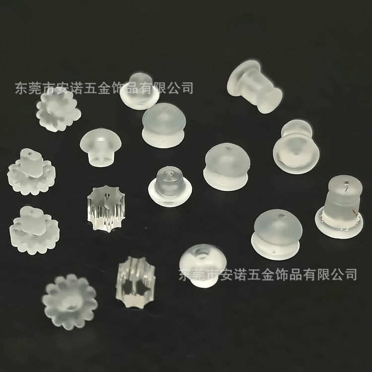 Ring. Transparent plastic bullet silicone ear plug ear studs bullet ear plug ear plug diy earrings accessories Ring. Transparent plastic bullet silicone ear plug ear studs bullet ear plug ear plug diy earrings accessories