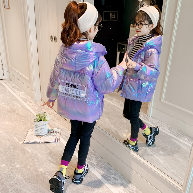 童装女童2020冬季新款儿童中大童韩版洋气冬装白鸭绒短款羽绒服潮