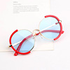 Children's sunglasses, fashionable sun protection cream, glasses for boys, 2021 collection, UF-protection, Korean style