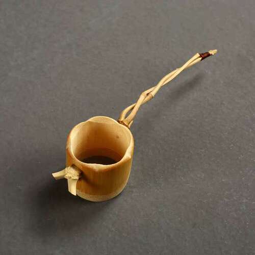Wholesale old bamboo root tea leak tea filter bamboo bamboo hole filter kung fu tea set accessories creative bamboo tea funnel