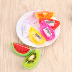Creative cute fruit-shaped single-hole pencil sharpener pencil sharpener