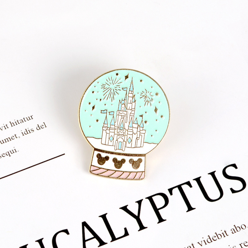 Simple Style Geometric Alloy Enamel Unisex Brooches display picture 1