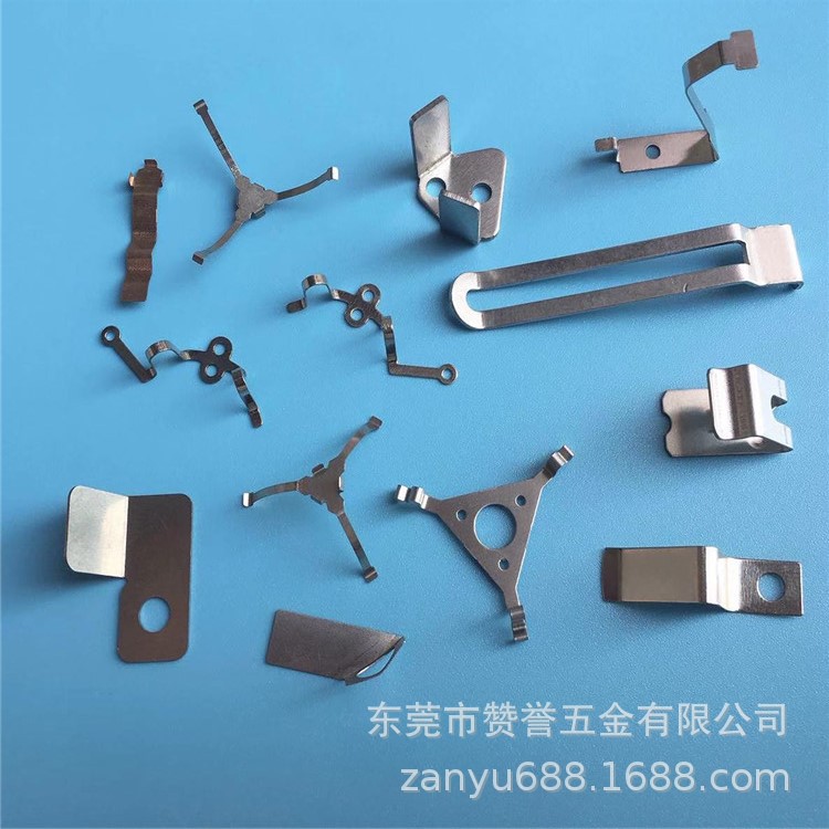 生产灯筒不锈钢金属导电弹片冲压小弹片触点开关铜弹片