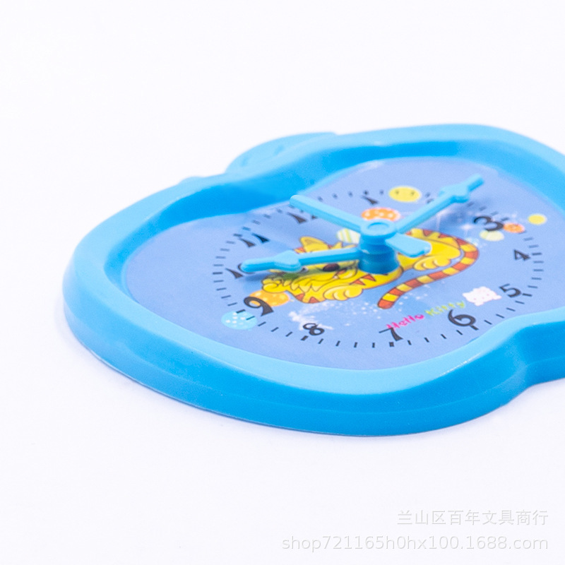 Reloj de aprendizaje pequeño de plástico - Enseña horas, minutos y segundos - Para estudiantes de primaria - Venta al por mayor
