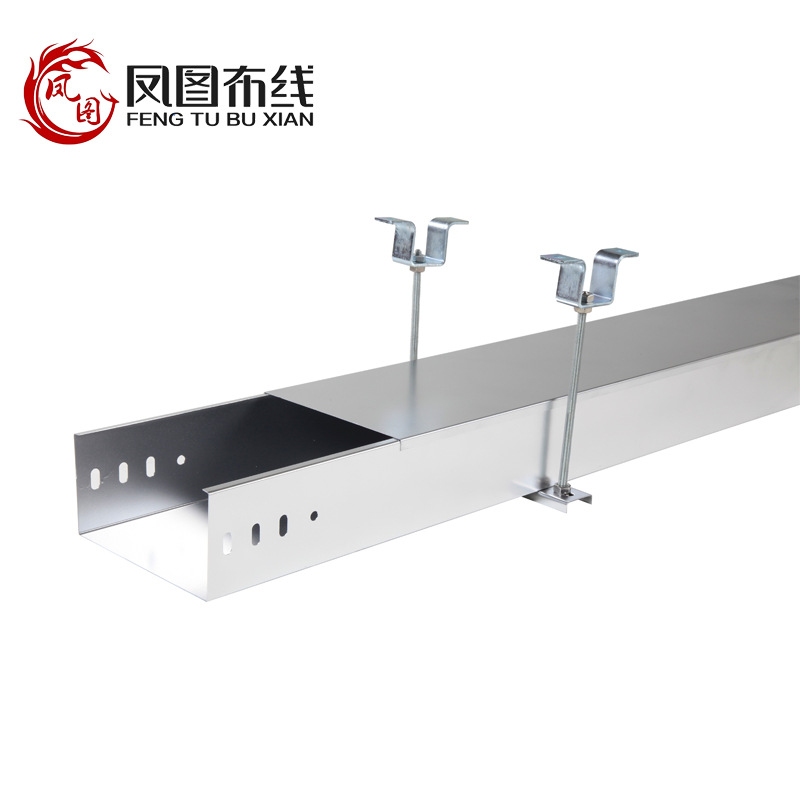 镀锌桥架槽式梯式托盘式线槽线盒槽盒 工厂定制 规格齐全