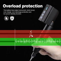 繡龍紋身無線電源夏安音頻紋身充電電源迷你紋身移動電源紋身器材