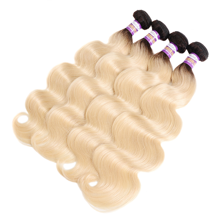 10a Grade 1b 613 body wave human hair ex...