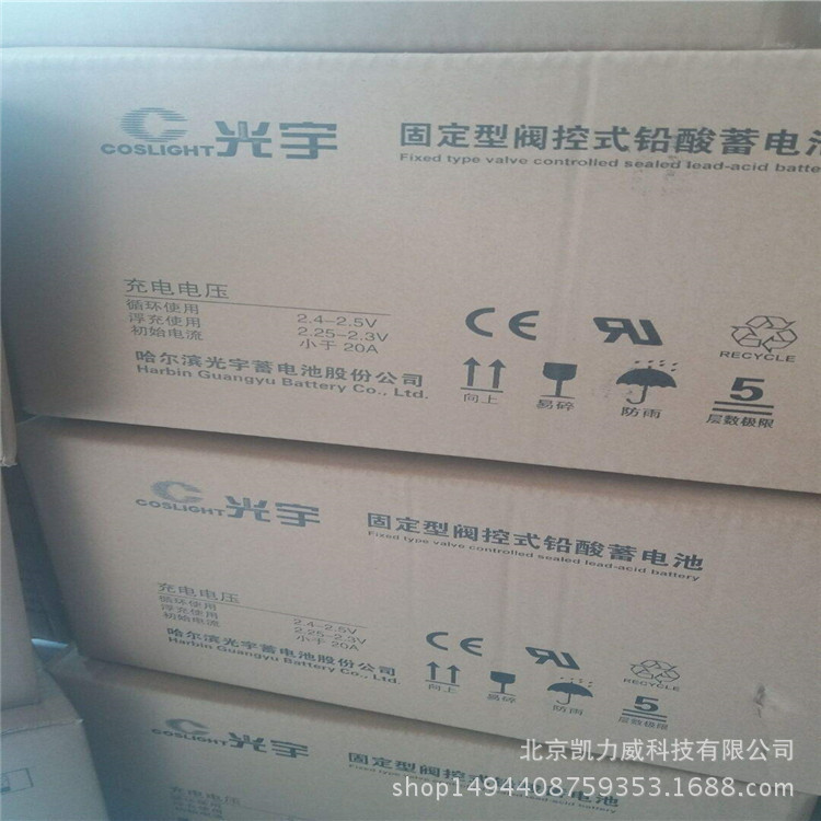 光宇蓄电池6-GFM-100C铅酸蓄电瓶12V100AH规格/型号