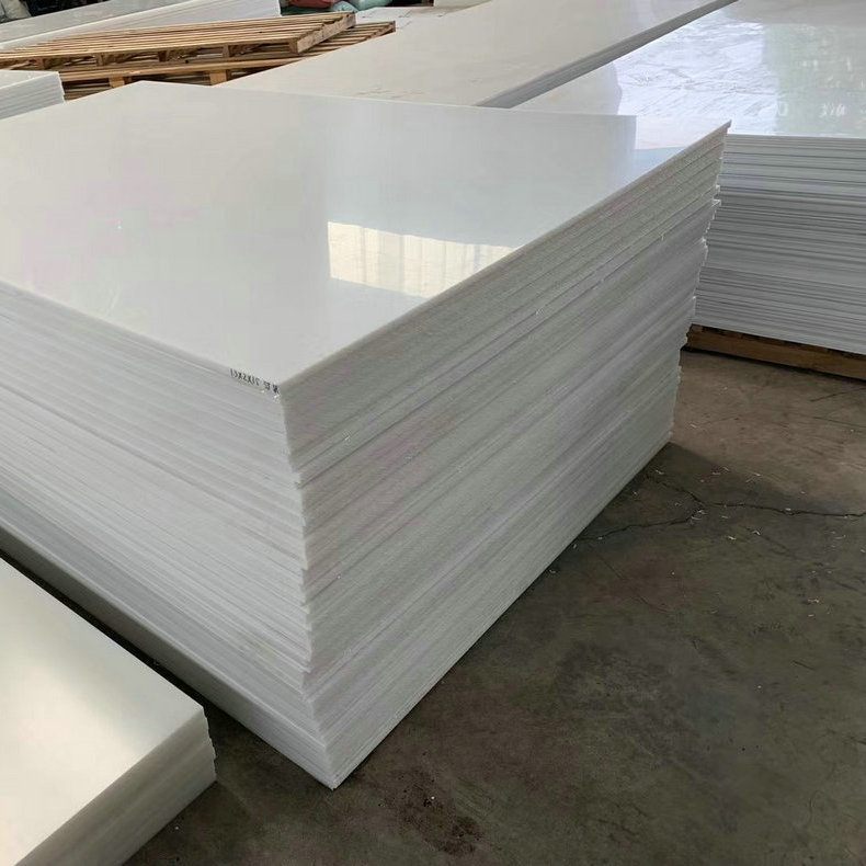 现货供应高光瓷白PP板材 耐酸碱PP板材 3mm阻燃PP瓷白板