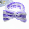 Demi-season cute hairgrip with bow, headband, face mask for face washing, South Korea, Korean style