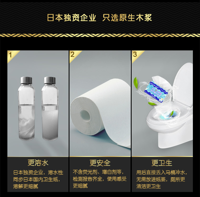 日诺溶水抽纸8提