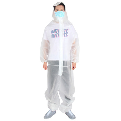 工厂直销环保EVA隔离服防尘防疫连体防护服环保安全防水EVA防护衣|ms