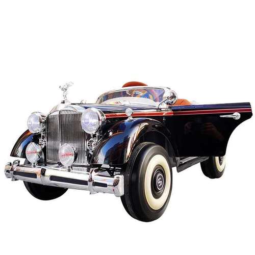 Samart Grandfather Car Children's Electric Four-Wheel Car Boys and Girls Baby Remote Control Toy Car Can Sit People Four-wheel Drive Baby Car 