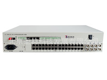 32路电话+4E1+4路百兆网络光端机多业务综合业务接入设备光PCM