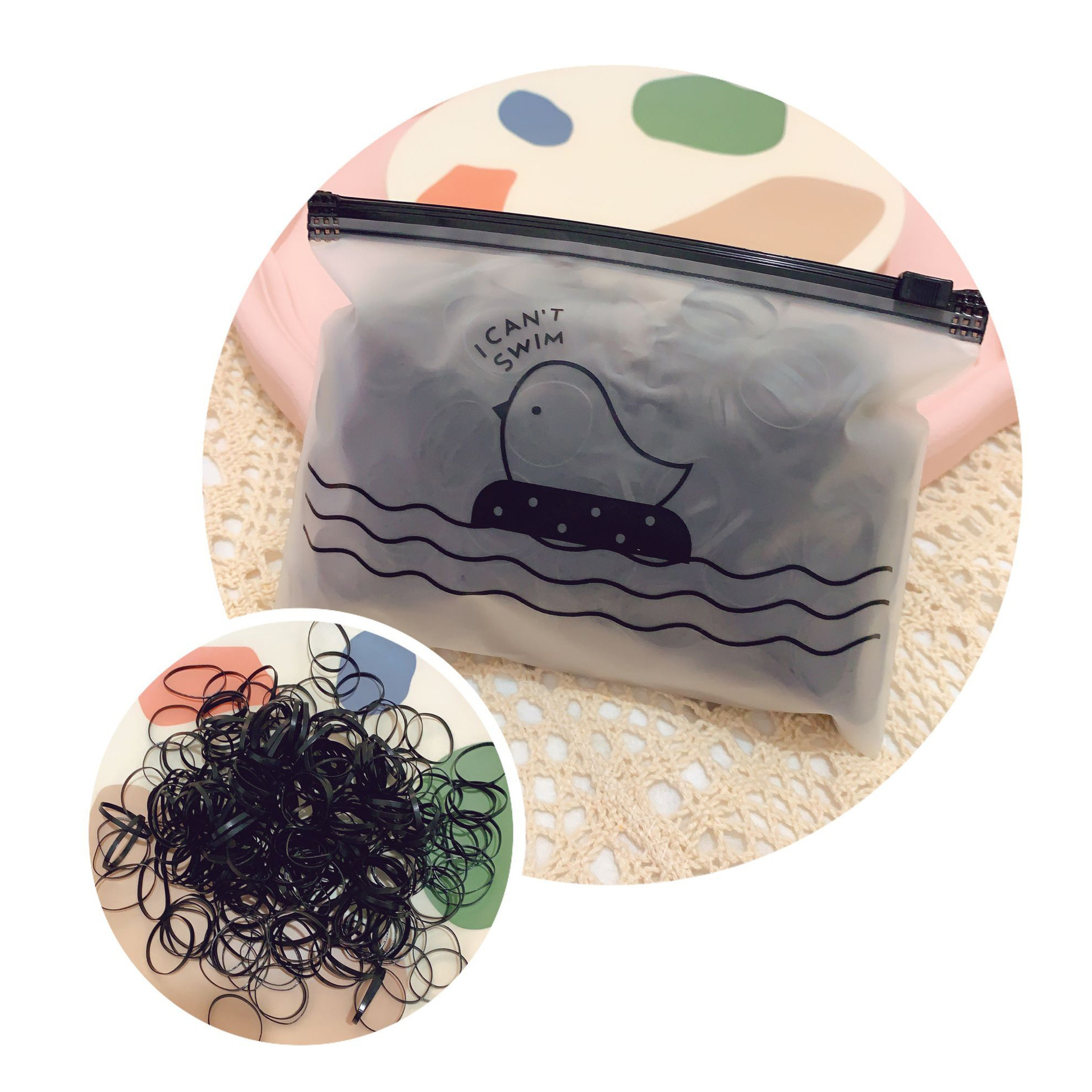 Bird bag black