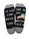 IF YOU CAN READ THIS THIS ISMY CHRISTMAS SOCKS рождество носки