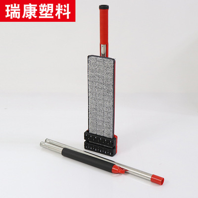 懶人免手洗雙輪平板拖把刮刮幹濕兩用家用旋轉吸水多功能清潔拖把