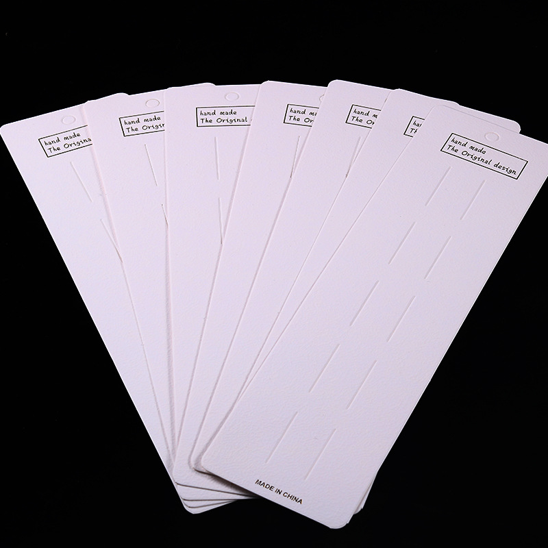 头饰发夹卡纸hand made The Original design饰品包装纸卡批发