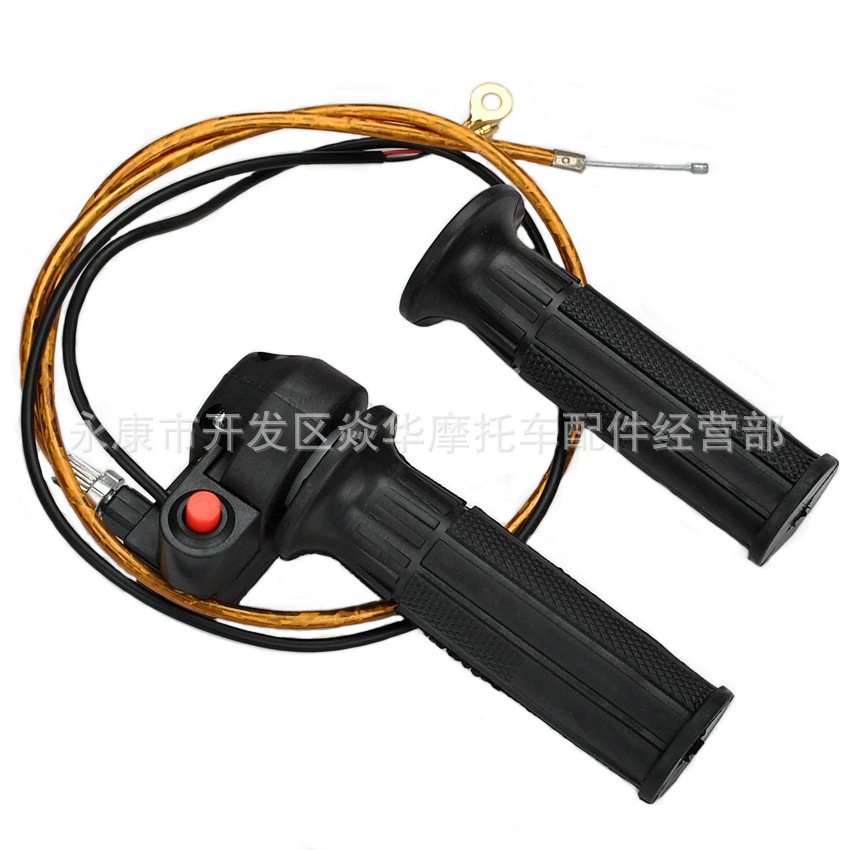 Мини-спортивный автомобиль, детали для внедорожников, ручка дроссельной заслонки, трос дроссельной заслонки, 49CC, квадроцикл, 2-тактный наполнитель