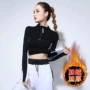 外穿长袖运动显瘦服装