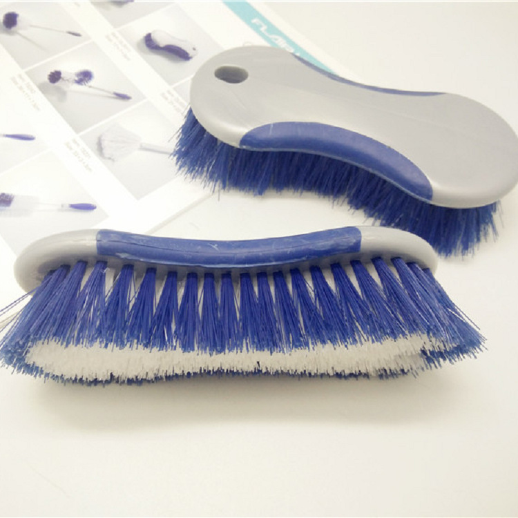 Home hard hair laundry brush simple plastic shoe brush soft handle…