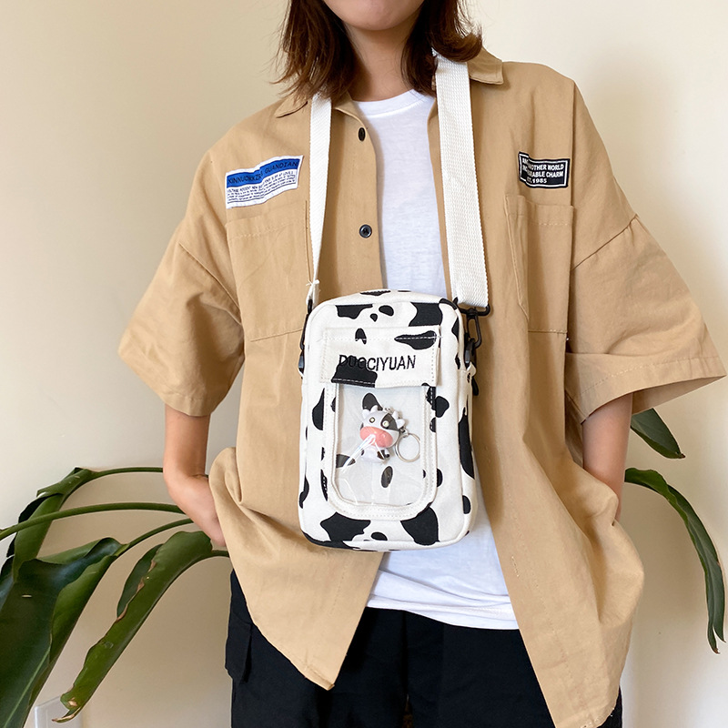 Moda Coreana Nueva Creativa Linda Muñeca Transparente Bolsa De Mensajero Bolsa De Lona Suave Al Por Mayor display picture 41