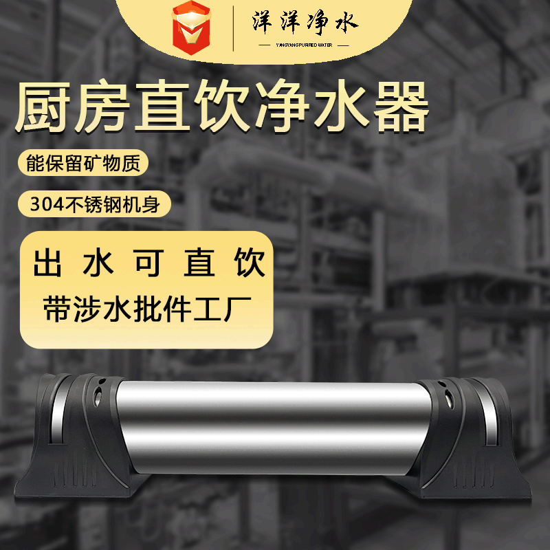 厂家直供304不锈钢厨房净水器直饮水超滤机家用净水器批发过滤器|ru