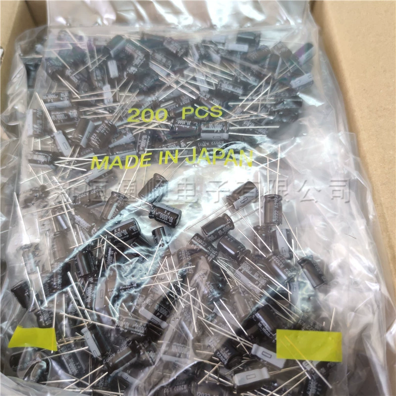 10V1000uf PX 8X11.5 Original new new product Rubycon aluminum electrolytic capacitor 105 degrees