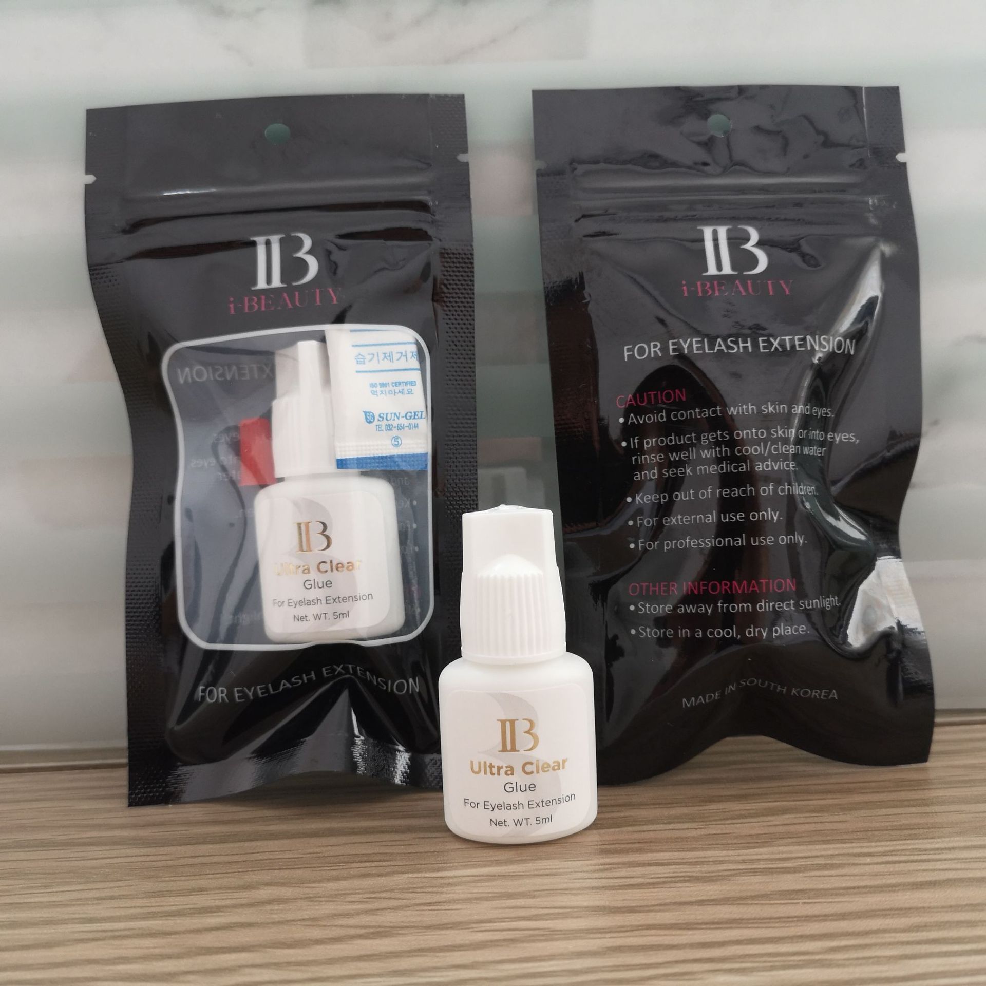 韩国IBEAUTY嫁接睫毛胶水透明5ml|ms