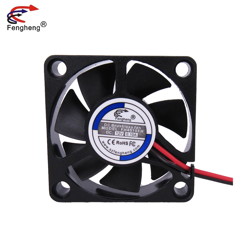 DC4510直流轴流风机 45*45*10mm 5V12V24V工业风扇 微型风扇