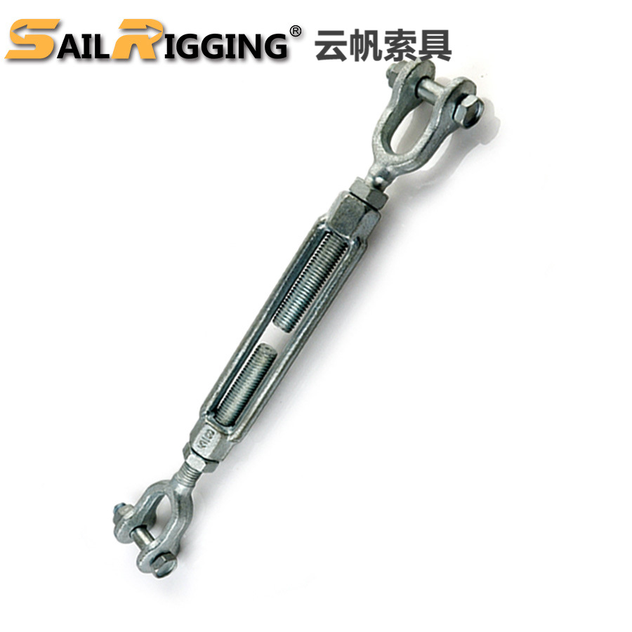 45号钢花兰螺丝 船用螺旋扣花兰 船用花篮螺丝拉紧调节器厂家