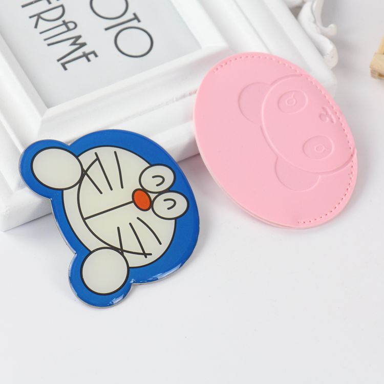 Cartoon handheld mirror stainless steel