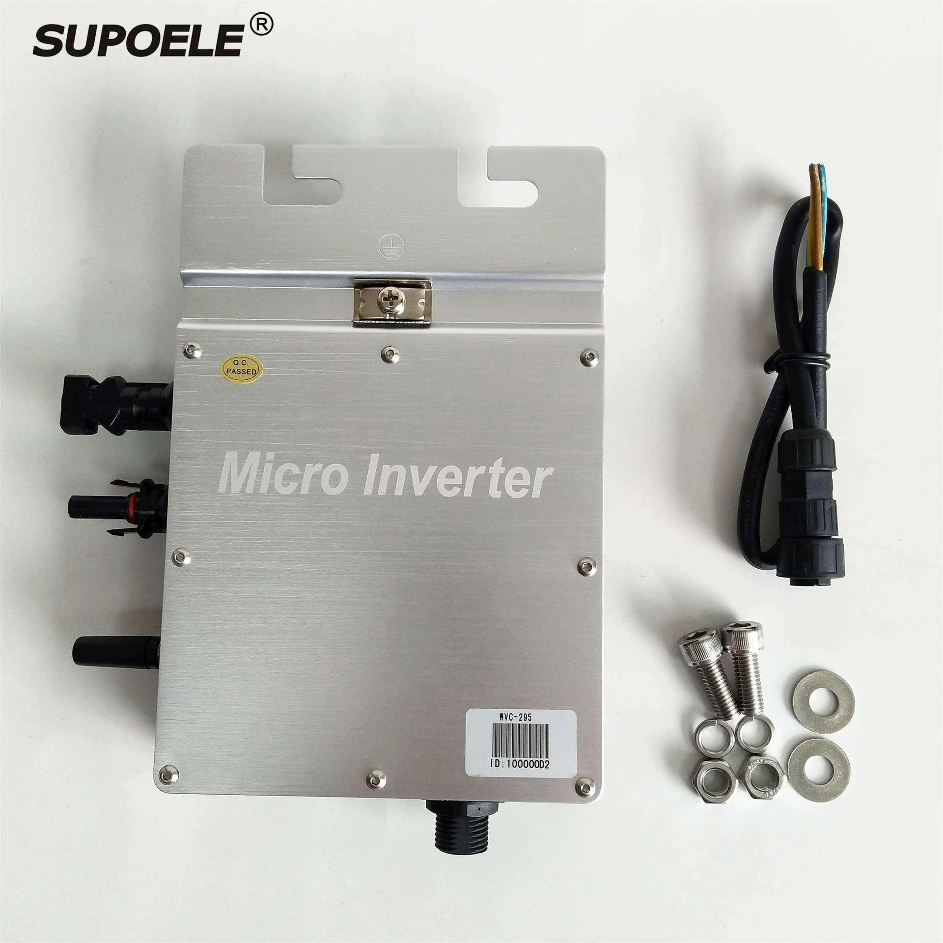 Сетевой водонепроницаемый инвертор WVC295 для фотоэлектрических систем, солнечный инвертор IP67