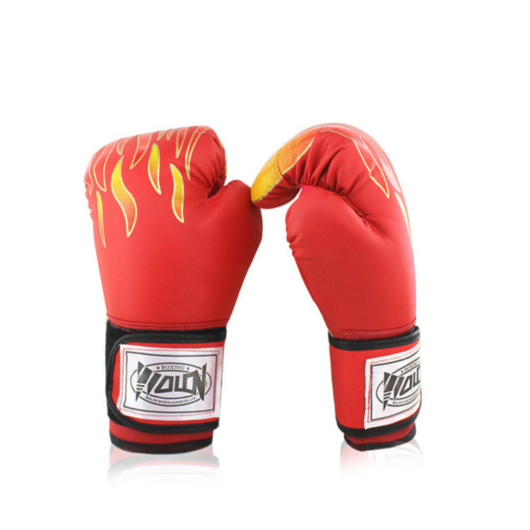 Professional Adult Boxing MMA Muay Thai Training Gloves - PU Leather, Durable & Comfortable For Punching Bag, Sparring, Martial Arts_voghion.com