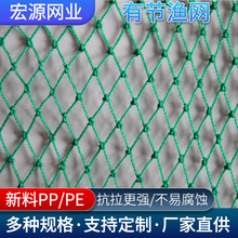 【畅销海外】多尺寸聚乙烯多股捕鱼网 养殖网防鱼虾逃脱网 防猫网