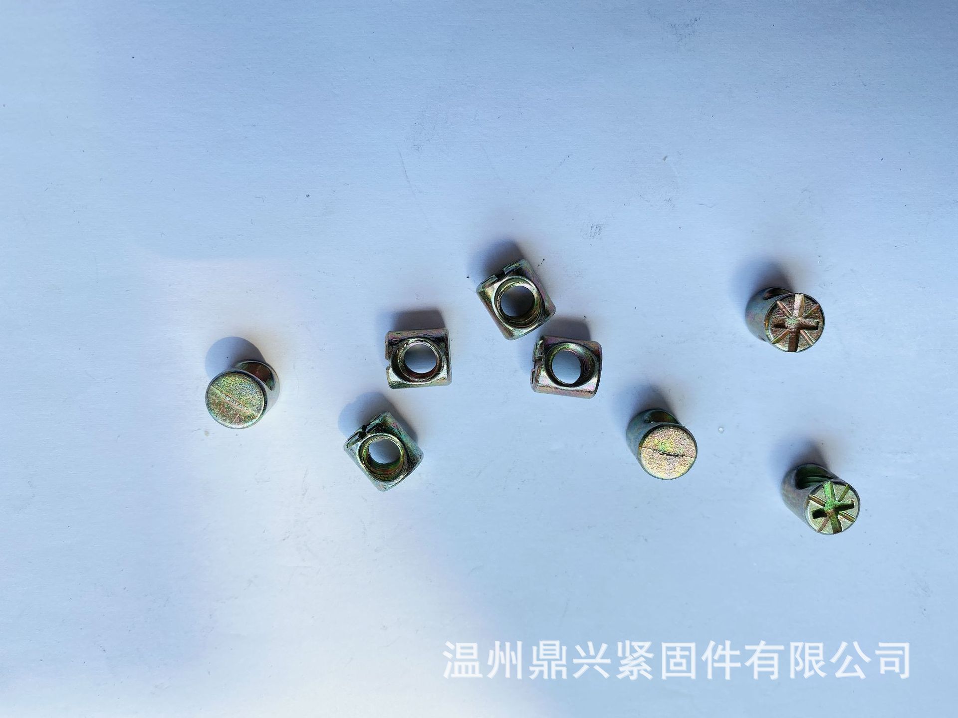 十字型横孔螺母 铁锤螺母 二合一螺母 横孔螺母 铁锤螺母配件螺母