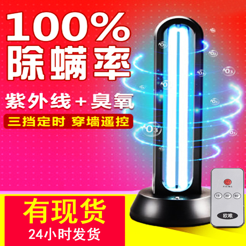 goods in stock uvc UV germicidal lamp Disinfection lamp remote control Timing Table lamp portable household Hospital 110V customized