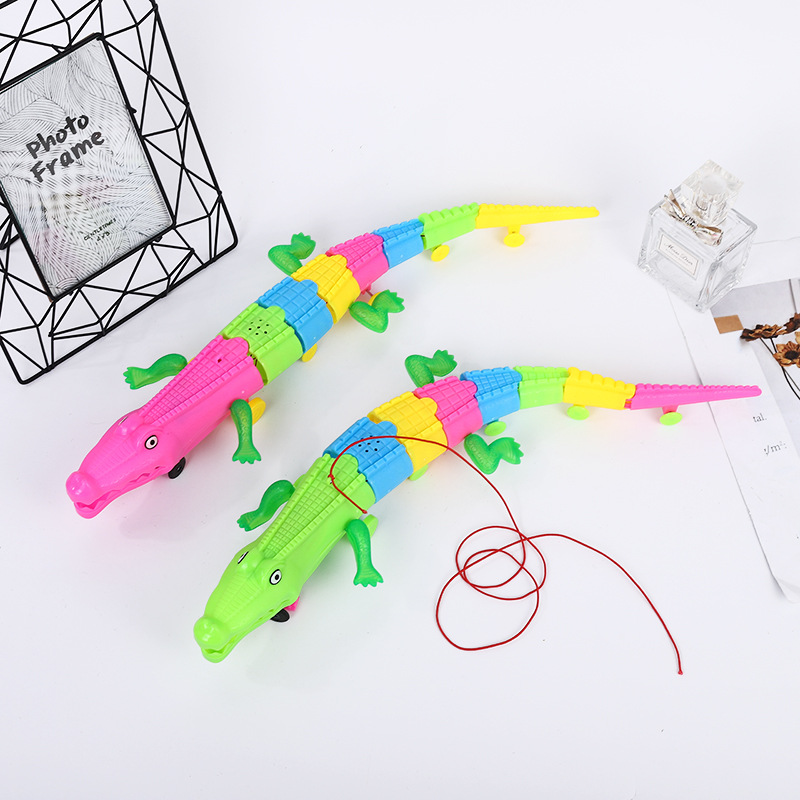 Net Red luminescence Toys Electric universal lighting Cordelle crocodile Night market house Street vendor Night market Source of goods