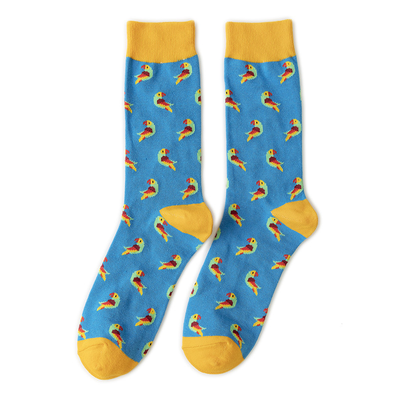 65g Weight Socks Classification Socks Lingerie Type Cotton (more than 50%) Fabric Type A Pair Quantity Casual, Daily Occasion Animal, Color Block Pattern All Seasons Season Unisex Gender Cute Style A Pair Cute Unisex Animal Color Block Cotton (more Than 50%) Crew Socks 16