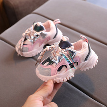 寶寶鞋子2022新款女童運動鞋0-1-2歲3兒童運動鞋春學步鞋一件