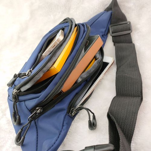 Outdoor over-functional canvas waist bag mobile phone bag one-shoulder cross-body casual shoulder bag factory direct sales wholesale new model