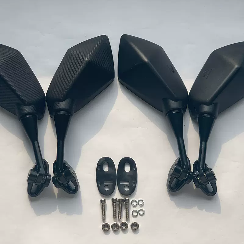 摩托车跑车地平线后视镜永源反光镜跨骑式车配件倒车镜