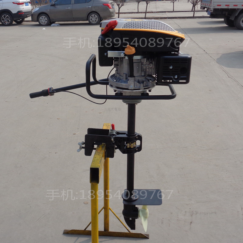 隆鑫发动机船挂机性能稳定渔船舷外机经济省油船尾机好启动挂桨机