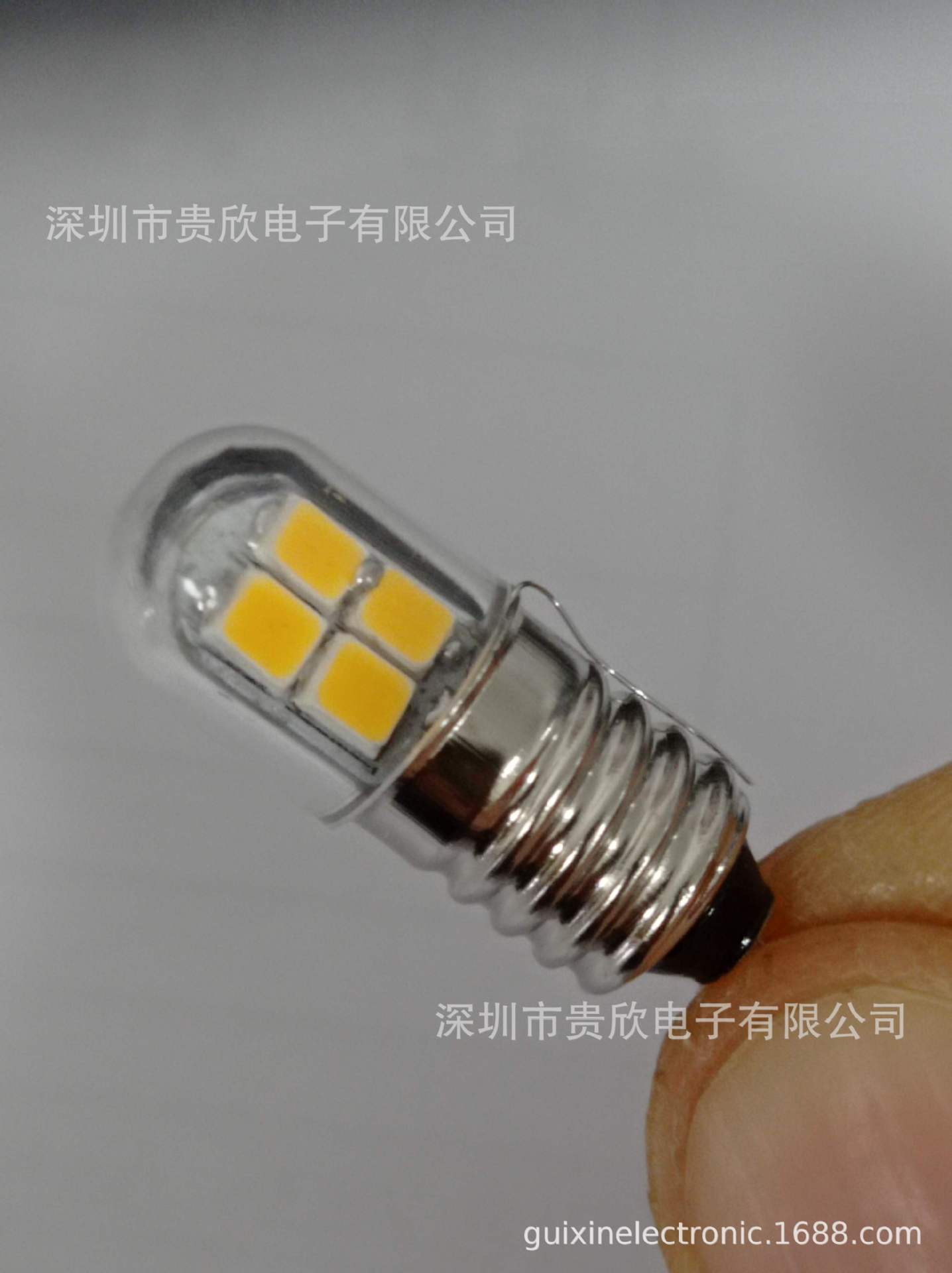 LED E10 灯泡 8LED 螺口小灯泡6V 12V 按钮指示灯led机床微型灯泡|ru