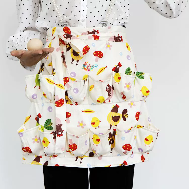 Фартук Для Сбора Яиц Яичный устойчивый к падению фартук для сбора карманов с несколькими карманами Фартук Для Сбора Яиц
