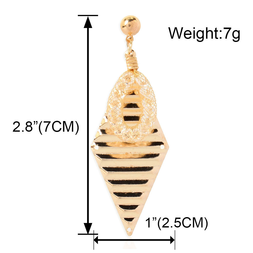 Übertriebene Lange Fransen Ohrringe Frauen Europäisches Und Amerikanisches Temperament Mode Diamant Metall Ohrringe Persönlichkeit Ohrringe F6590 display picture 1