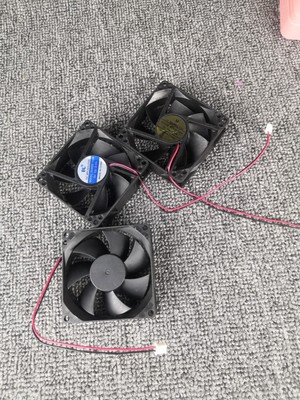 8025风扇DC12V0.17A带端子灭蚊灯风扇散热风扇|ru