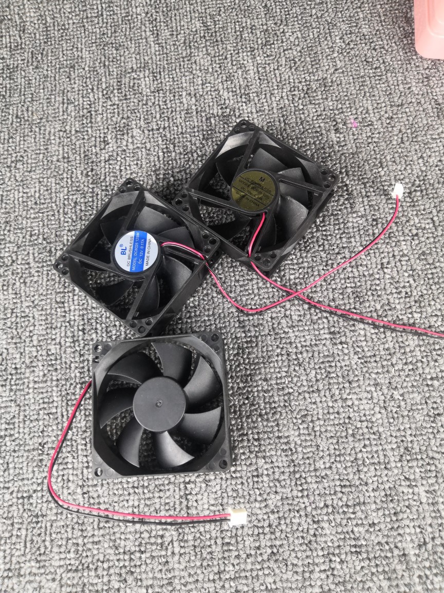 8025风扇DC12V0.17A带端子灭蚊灯风扇散热风扇|ru