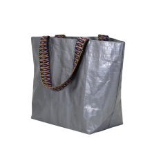 定制广州新料广告袋 PE编织布手提袋 蓬布用料PE淋膜复合编织布袋