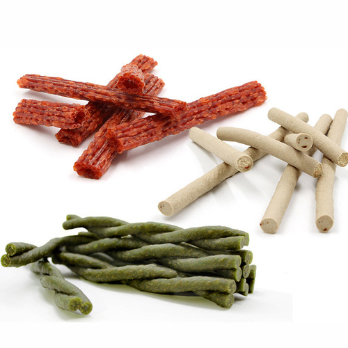 Weiji 7-effect dog molar bone tooth cleaner 15g (three flavors) molar stick pet snack dog chews